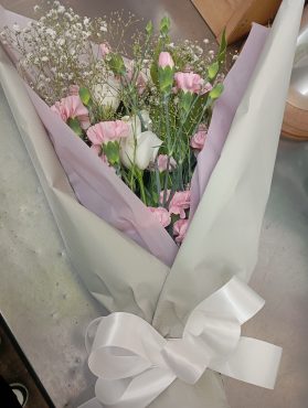 花 束 のごちゆもん をいただきました。｜「フローリストとうじょう」　（福島県伊達市の花キューピット加盟店 花屋）のブログ